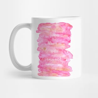 Flowers that bloom in adversity Mug